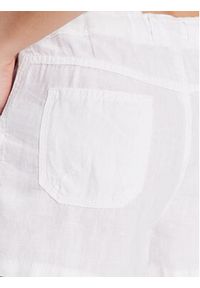 BDG Urban Outfitters Szorty materiałowe BDG LINEN 5 POCKET SHORT 76475557 Biały Fitted Fit. Kolor: biały. Materiał: bawełna #3