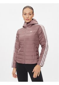 Adidas - adidas Kurtka przejściowa Premium HK5250 Różowy Slim Fit. Kolor: różowy. Materiał: syntetyk