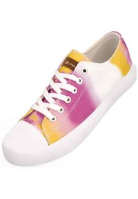 ALPINE PRO - Sneakers Alpine Pro Valera dla kobiet - połączenie stylu i komfortu. Kolor: zielony. Materiał: guma