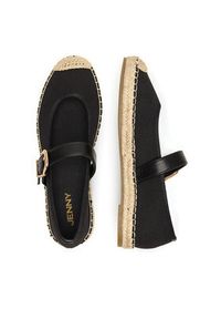 Jenny - JENNY Espadryle WSS21535-01 Czarny. Kolor: czarny. Materiał: materiał #6