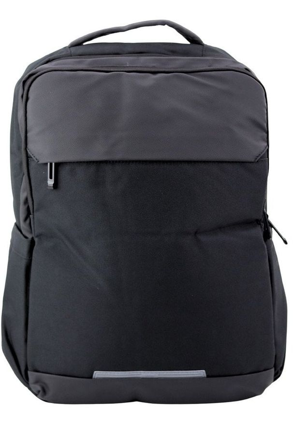Lean - Plecak Miejski Biznesowy USB Kieszeń na Laptopa Czarny 16L 45cm LEAN. Kolor: czarny. Styl: biznesowy