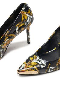 Versace Jeans Couture Szpilki 78VA3S50 Czarny. Kolor: czarny. Materiał: skóra. Obcas: na szpilce #6
