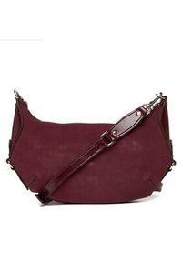 Guess Torebka Marsha Mini HWSG95 01720 Bordowy. Kolor: czerwony. Materiał: skórzane, zamszowe #4