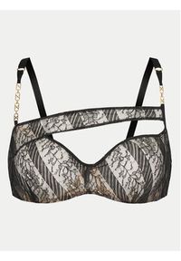 Chantelle X Biustonosz z fiszbiną Slash C010M9 Czarny. Kolor: czarny. Materiał: syntetyk #3