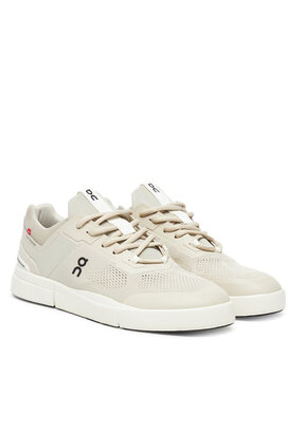 On Sneakersy The Roger 3MD11471485 Beżowy. Kolor: beżowy. Materiał: materiał