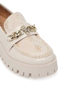 Guess Loafersy FLPALR FAL14 Écru. Kolor: kremowy. Materiał: skóra #5