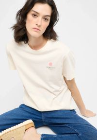 Damski T-Shirt Mustang Style Floris Whisper White 1016141 2013 #6