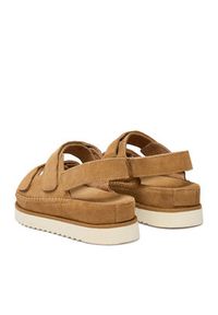 Badura Sandały C-ALEXIA-ABA-C001 Beżowy. Kolor: beżowy. Materiał: zamsz, skóra #6