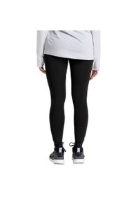CRAGHOPPERS - Legginsy Damskie Kiwi Pro Plain. Kolor: czarny. Sport: turystyka piesza