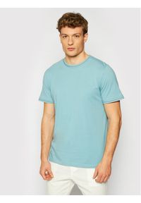 Jack&Jones PREMIUM T-Shirt Blalucas 12184760 Niebieski Regular Fit. Kolor: niebieski. Materiał: bawełna