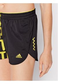 Adidas - adidas Szorty sportowe Run Fast HA4292 Czarny Regular Fit. Kolor: czarny. Materiał: syntetyk. Sport: bieganie