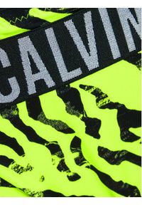Calvin Klein Swimwear Dół od bikini KW0KW02336 Zielony. Kolor: zielony. Materiał: syntetyk #5