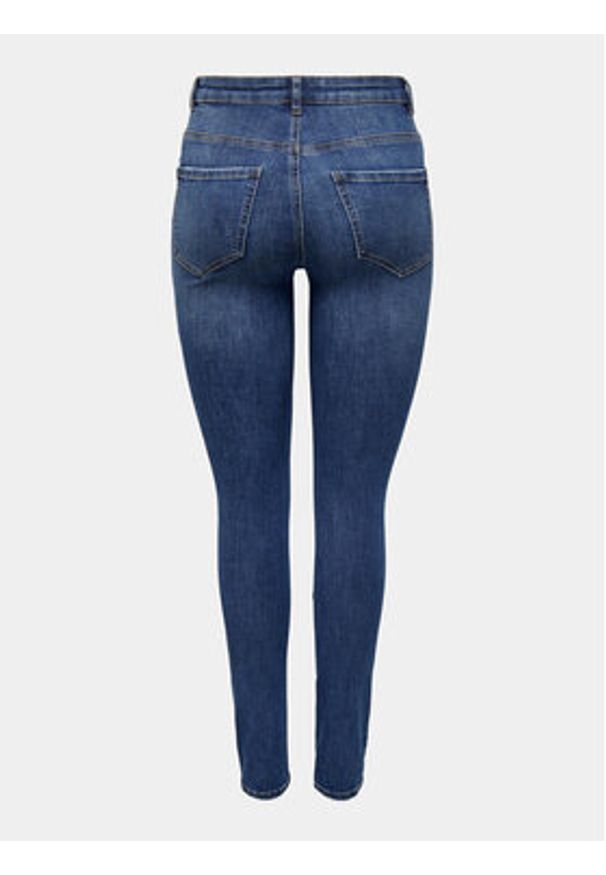only - ONLY Jeansy 15292693 Niebieski Skinny Fit. Kolor: niebieski