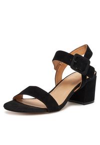 Sergio Bardi Sandały WFA3762-1Z-SB Czarny. Kolor: czarny. Materiał: skóra, zamsz #3