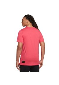 Nike - Męska Koszulka Paris Saint Germain FC. Kolor: czerwony. Sport: turystyka piesza