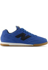 Buty męskie New Balance URC42BA – niebieskie. Okazja: na co dzień. Kolor: niebieski. Materiał: guma, materiał, skóra, syntetyk. Szerokość cholewki: normalna