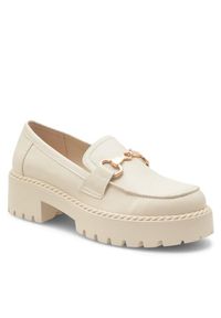 DeeZee Loafersy GIA H3302D-3 Écru. Materiał: skóra #1