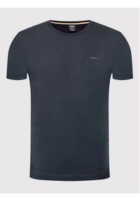 BOSS - Boss T-Shirt Thompson 50468347 Granatowy Regular Fit. Kolor: niebieski. Materiał: bawełna #3