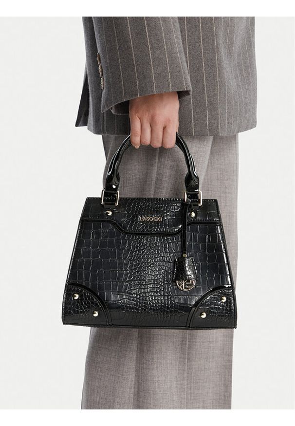 Lasocki Torebka CEO-LSK-M-005-09 Czarny. Kolor: czarny