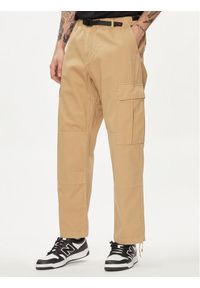 Gramicci Spodnie materiałowe G2FM-P001 Beżowy Regular Fit. Kolor: beżowy. Materiał: bawełna