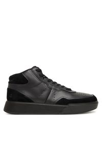 ecco - ECCO Sneakersy 53982451052 Czarny. Kolor: czarny. Materiał: skóra
