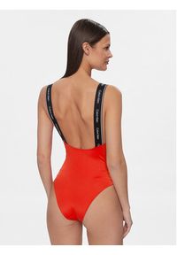 Calvin Klein Swimwear Strój kąpielowy KW0KW02422 Czerwony. Kolor: czerwony. Materiał: syntetyk