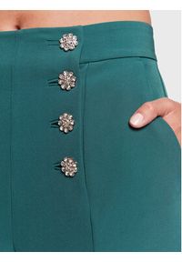 Custommade Spodnie materiałowe Parilla 999425538 Zielony Regular Fit. Kolor: zielony. Materiał: syntetyk, materiał