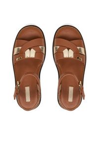 Liu Jo Sandały Bessie 01 SA6159 PX026 Brązowy. Kolor: brązowy. Materiał: skóra #2