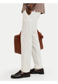 Jack & Jones Chinosy Kane 12268490 Écru Relaxed Fit. Kolor: kremowy. Materiał: bawełna #6