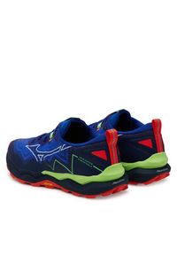 Mizuno Buty do biegania Wave Daichi 9 J1GJ2571 Niebieski. Kolor: niebieski. Materiał: materiał. Model: Mizuno Wave