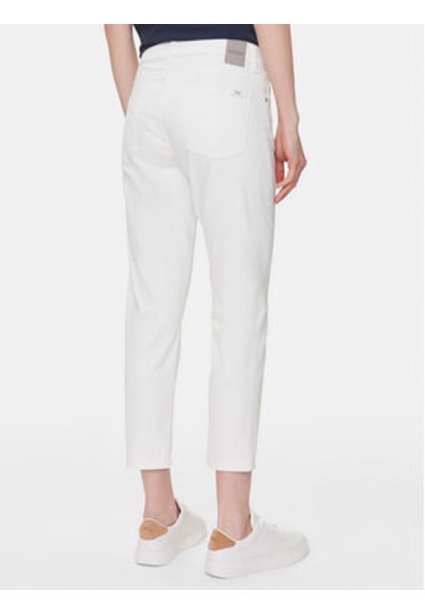 Mustang Jeansy Crosby 1016544 Biały Slim Fit. Kolor: biały