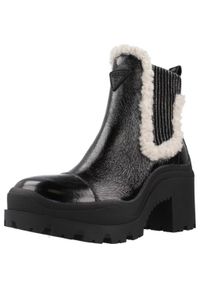 Guess - GUESS FLFIV2 PAF10 Czarny. Kolor: czarny. Materiał: syntetyk, tkanina. Styl: sportowy