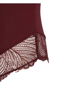YSABEL MORA - Ysabel Mora Body 10782 Bordowy. Kolor: czerwony. Materiał: syntetyk #5