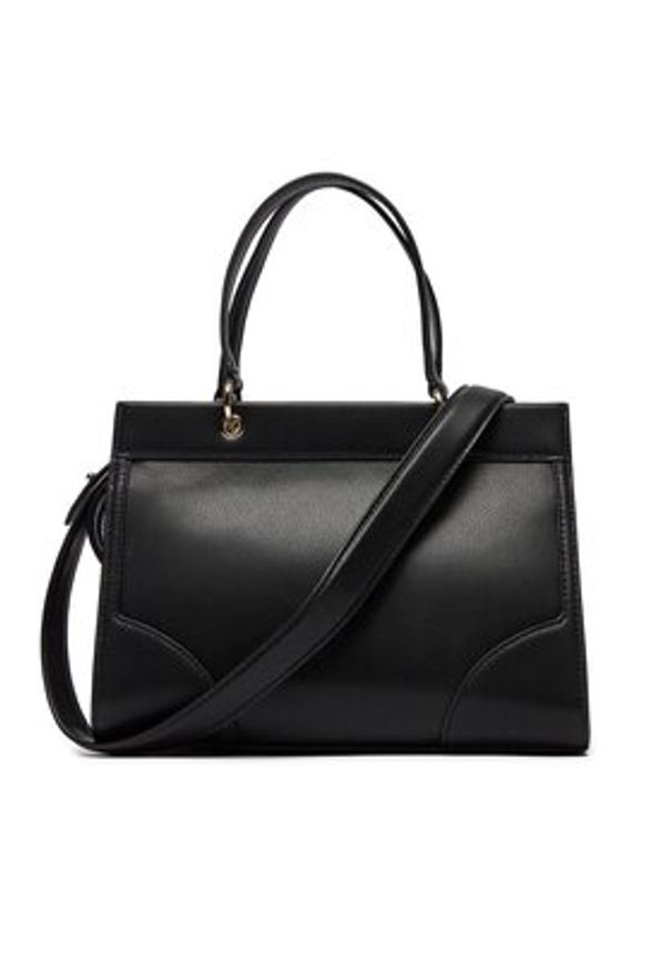 DKNY Torebka Gramercy Mini Top Zi R41DKC03 Czarny. Kolor: czarny. Materiał: skórzane
