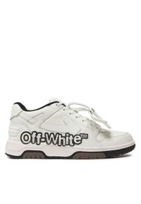 OFF-WHITE - Off-White Sneakersy OMIA189S22LEA0040110 Biały. Kolor: biały. Materiał: skóra #1