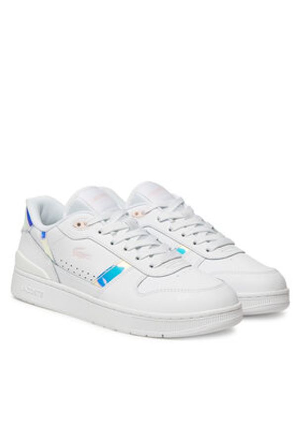 Lacoste Sneakersy 7-48SFA0037 Biały. Kolor: biały. Materiał: skóra