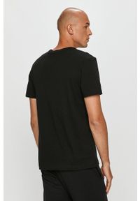 Lacoste - T-shirt TH2036 TH2036-166. Okazja: na co dzień. Kolor: czarny. Materiał: dzianina. Wzór: aplikacja. Styl: casual #4