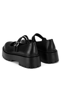DeeZee Półbuty HY13123-36A Czarny. Kolor: czarny. Materiał: skóra #5