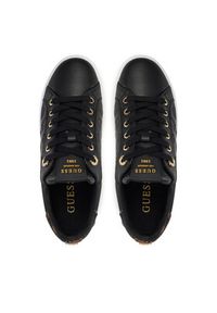 Guess Sneakersy FLJRONF AL12 Czarny. Kolor: czarny. Materiał: skóra #5