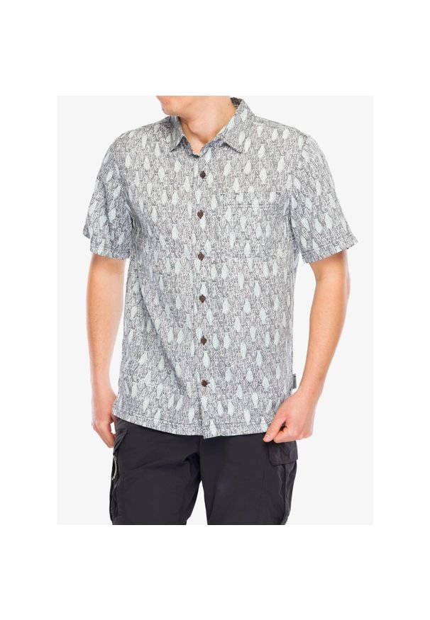 ROYAL ROBBINS - Koszula turystyczna męska Royal Robbins Camino Pucker S/S. Kolor: szary