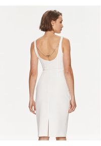 Hugo Sukienka koktajlowa Kanke 50511458 Biały Slim Fit. Kolor: biały. Materiał: syntetyk. Styl: wizytowy #3