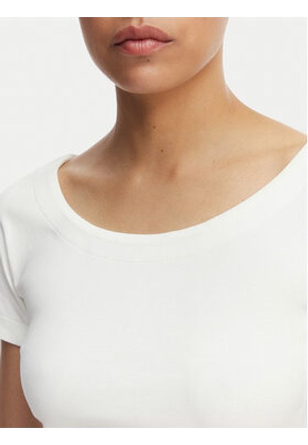 Weekend Max Mara Bluzka Multig 2615941122 Biały Regular Fit. Kolor: biały. Materiał: bawełna
