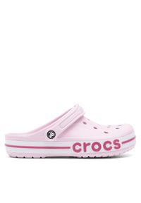 Crocs Klapki BAYABAND CLOG 205089-6TG Różowy. Kolor: różowy