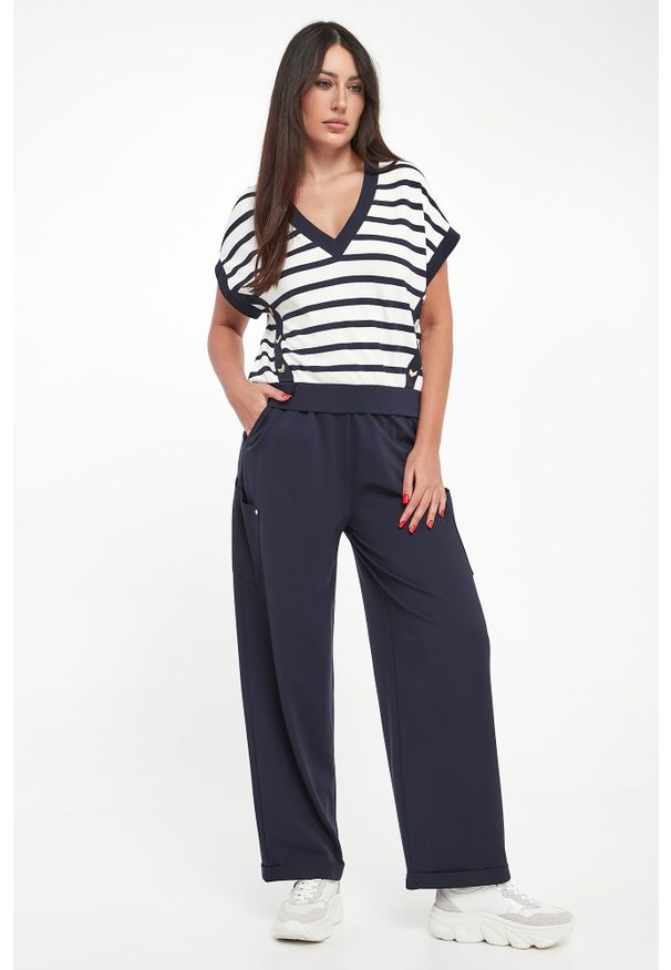 Liu Jo - Bluzka damska w paski LIU JO. Wzór: paski