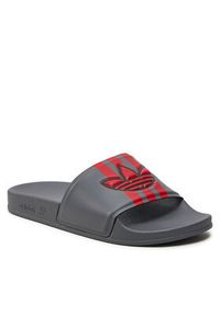 Adidas - adidas Klapki adilette Slides ID5786 Szary. Kolor: szary #4