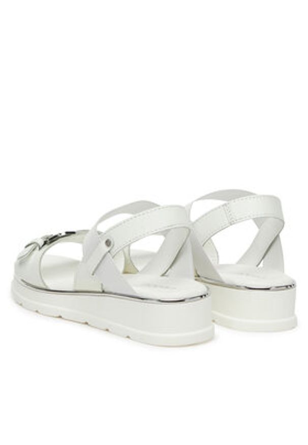 Lasocki Sandały RST-HANA-02 Biały. Kolor: biały. Materiał: skóra