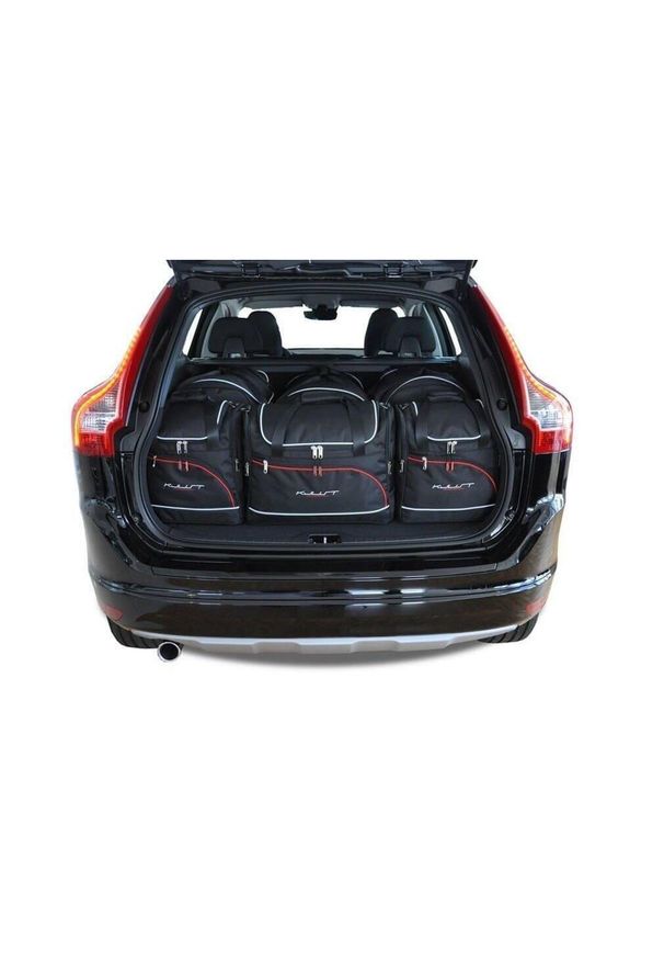 KJUST - Torby Do Bagażnika Volvo Xc60 2008-2017 6Szt Kjust. Kolor: czarny. Styl: sportowy