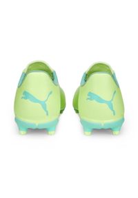 Buty chłopiec, mężczyzna Puma Future Play FG/AG. Zapięcie: sznurówki. Kolor: zielony, czarny, żółty, wielokolorowy. Materiał: guma, tkanina. Szerokość cholewki: normalna. Sport: piłka nożna