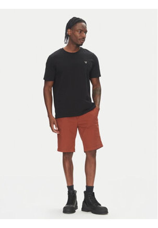 Timberland Szorty materiałowe TB0A5U2K Czerwony Regular Fit. Kolor: czerwony. Materiał: bawełna