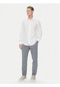 PAUL & SHARK - Paul&Shark Koszula 25413180CF Biały Regular Fit. Kolor: biały. Materiał: len #4